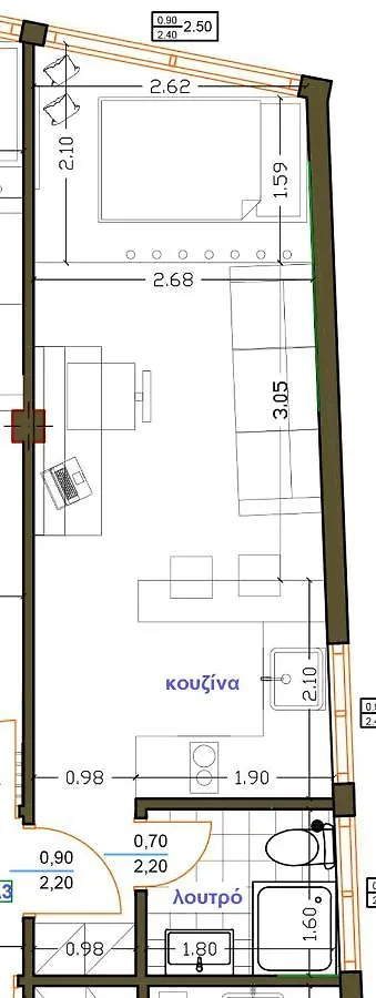 New Deluxe Studio 3 Downtown Thessaloniki - Fully Equiped 0*,  Grecia